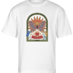 Koszulka biała unisex oversize