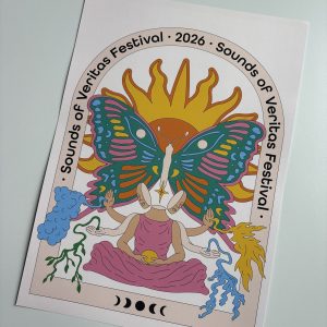 Plakat z jasnym tłem